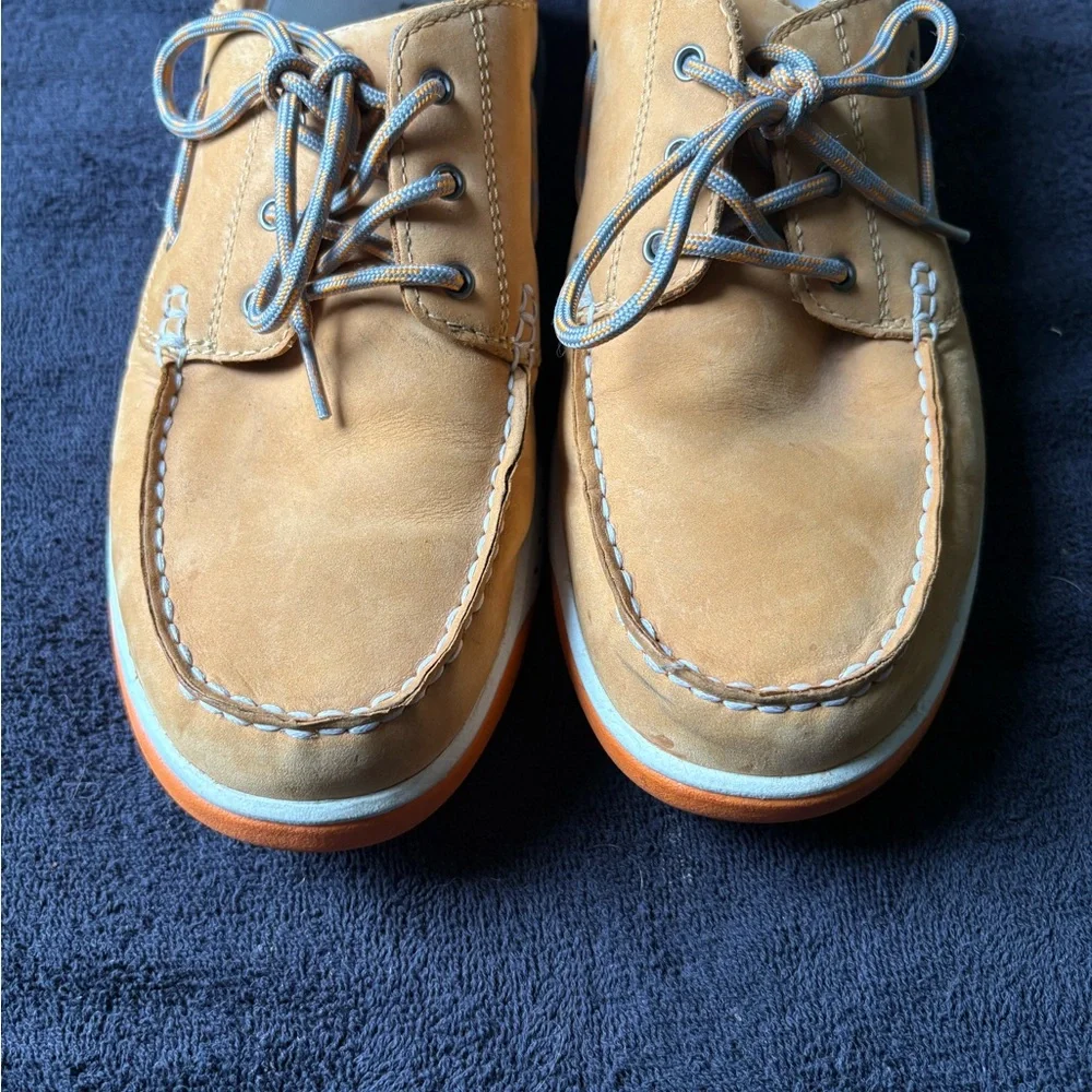Timberland Men's Tan Boat Shoes - Picture 6 of 8